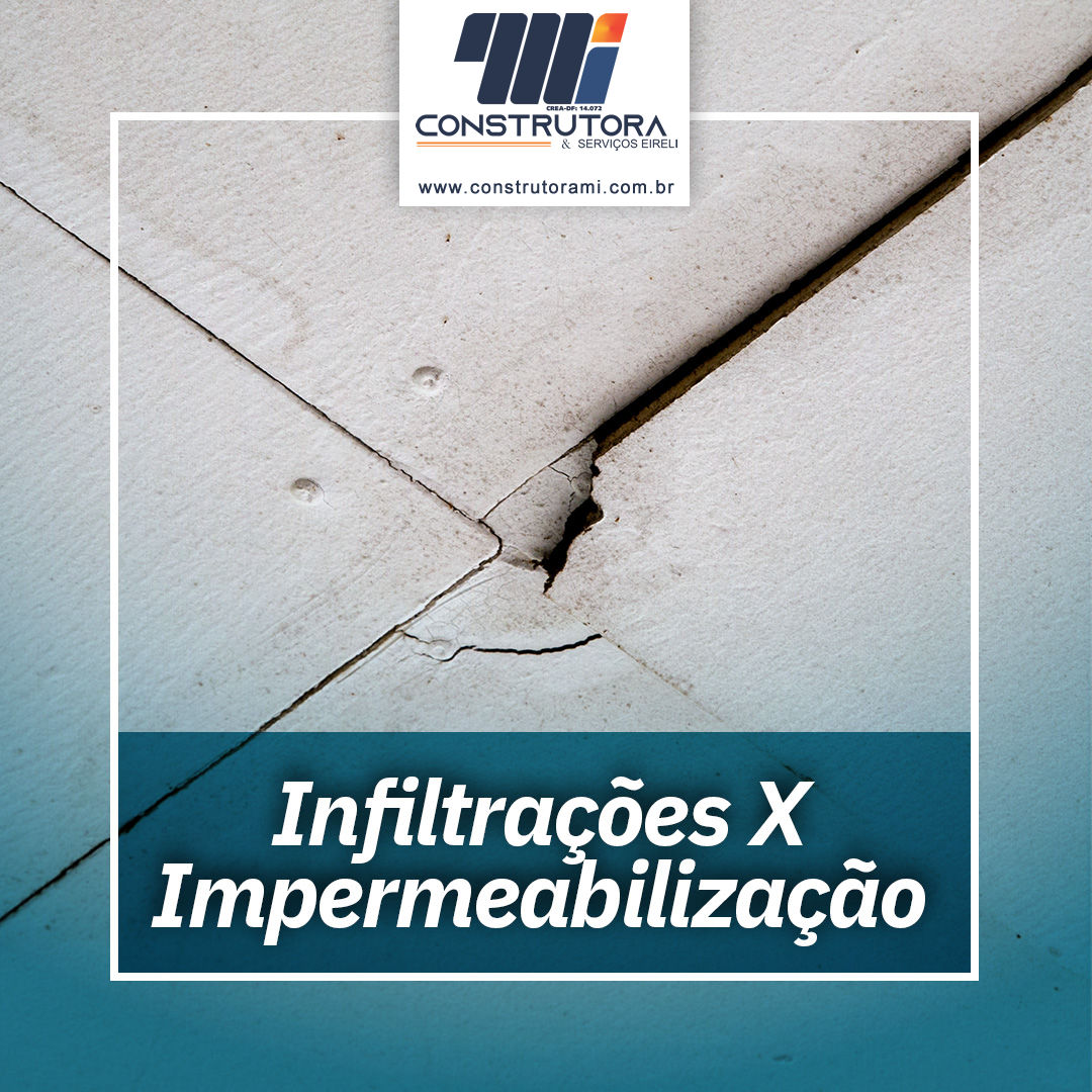 Infiltrações x Impermeabilização