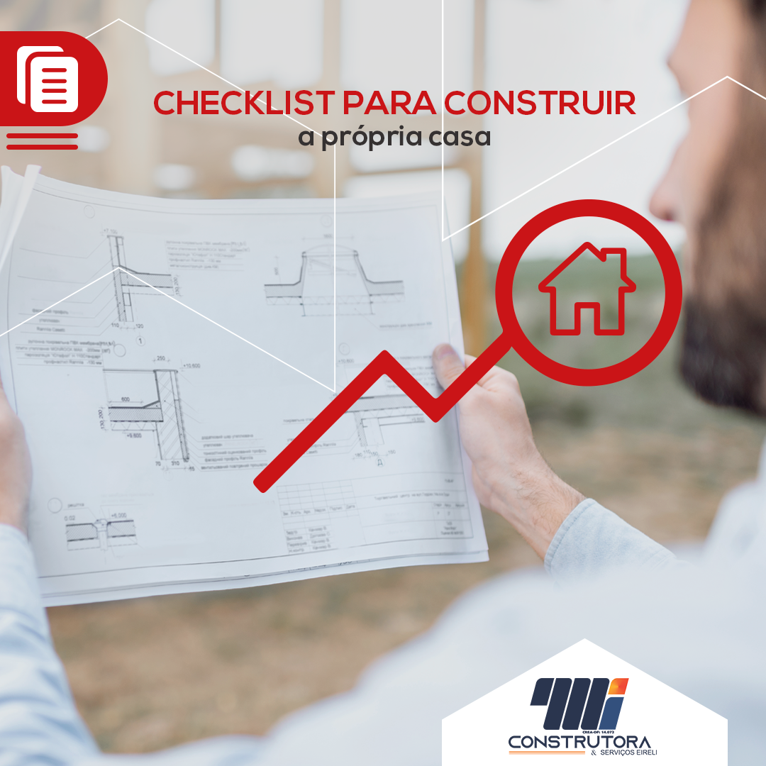 Checklist para construir a própria casa